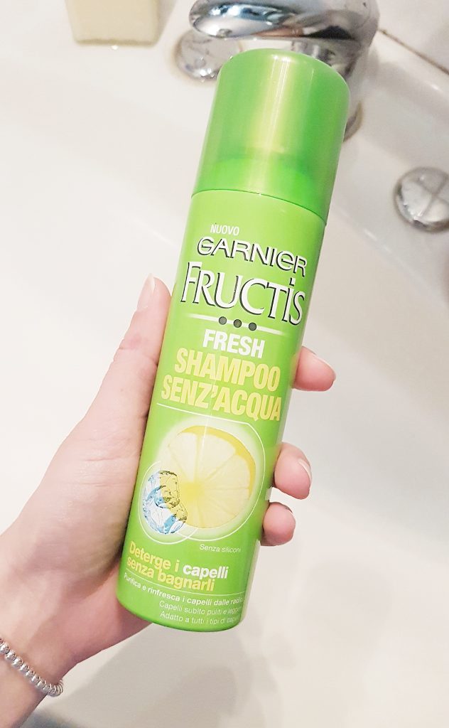 Garnier Fructis Fresh Shampoo secco Senz'Acqua 